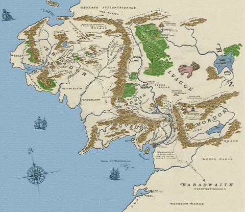 mappa terra di mezzo high Il valore della cultura nella Terra di mezzo