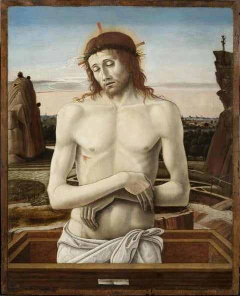 04.Giovanni Bellini Imago Pietatis∏Milano Museo Poldi Pezzoli Giovanni Bellini. Dall’icona all’historia