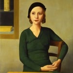 Antonio Donghi - Donna al caffè - 1931 - Venezia, Fondazione Musei Civici di Venezia, Galleria Internazionale d'Arte Moderna di Ca' Pesaro