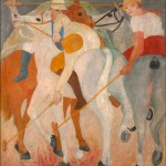 Renato Birolli - I giocatori di polo - 1933 - Roma, GNAM - Galleria Nazionale d'Arte Moderna - photo Giuseppe Schiavinotto