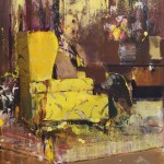 Adrian Ghenie - Pie Fight Interior, 2012 - Courtesy l’artista e / the artist and The Pace Gallery