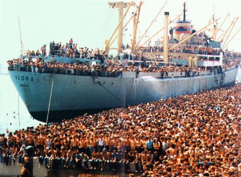 63 Vlora 1991: anatomia di un’immagine