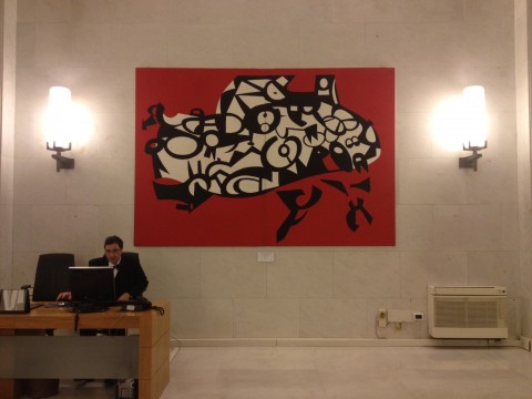 Collezione Ministro degli Affari Esteri Carla Accardi Lo sapete che il Ministero degli Esteri è anche un centro d’arte contemporanea? Ecco le foto delle opere della Farnesina. Quelle visibili al pubblico e quelle no