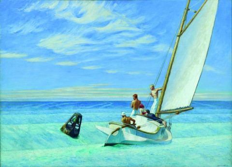 Un'opera di Hopper dalla collezione della Corcoran Gallery... che non sembra navigare in buone acque!