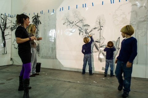 Un momento di Zonarte Castello di Rivoli. Non fai a tempo a rallegrarti per il successo ad Artissima che prima ti aprono un cantiere sottocasa, e poi ti vogliono rifilare come direttori Daverio e Bonami. Fatti e boatos dalla cintura torinese