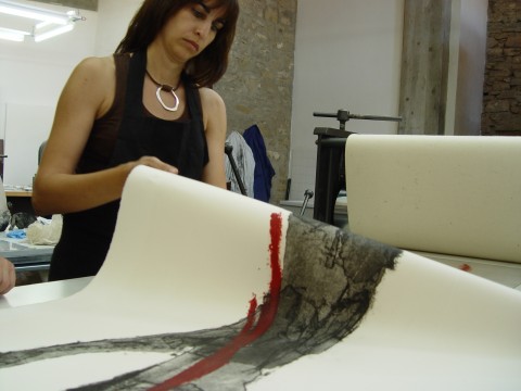 dsc04940 Nuova fiera sull’incisione a Bilbao. Via Sardegna