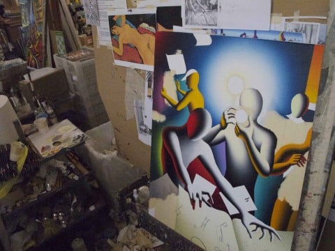 studiokostabi10 Mark Kostabi. Come diventare artista di successo a New York