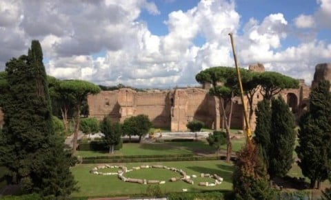 Caracalla Paradiso Contemporaneo Rebirth Day: Pistoletto sfida i Maya