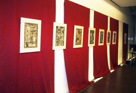 Manlio Rho Guazzi veduta della mostra presso Roberta Lietti Arte Contemporanea Como 2012 3 Gli ultimi Guazzi di Manlio Rho