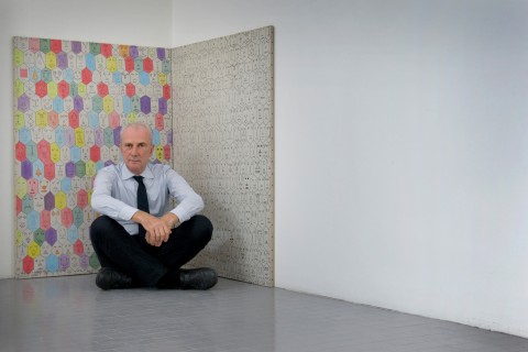 Massimo Minini e Alighiero Boetti