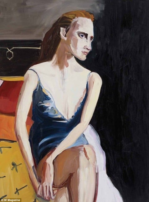 article 2244736 1666C982000005DC 193 634x859 W magazine si fa in quattro per Jessica Chastain. Attrice, musa fashion e modella per un giorno. Le fanno il ritratto Chantal Joffe, George Condo, Rineke Dijkstra, Mickalene Thomas