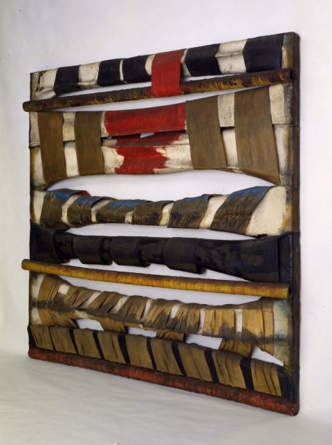 Salvatore Scarpitta, Straight Away, 1962, GAM – Galleria Civica d’Arte Moderna e Contemporanea, Torino 321 Salvatore Scarpitta, fra auto e slitte