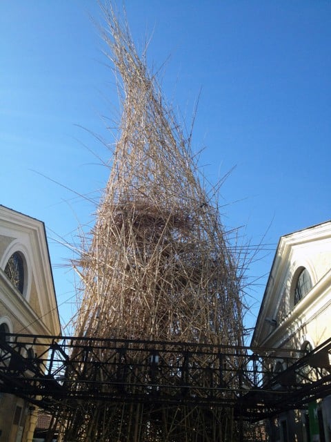 Doug e Mike Starn Big Bambú MACRO Testaccio Roma 2012 Big Bambù. Spicchi di Roma da un universo casuale