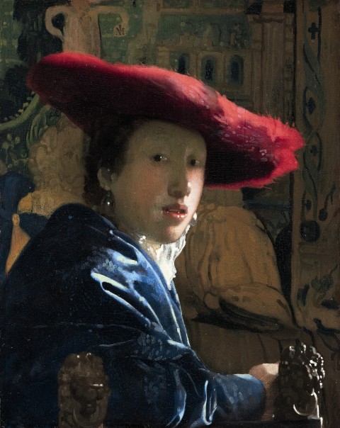 Johannes Vermeer Girl with a Red Hat National Gallery of Art Washington Ripensando Vermeer