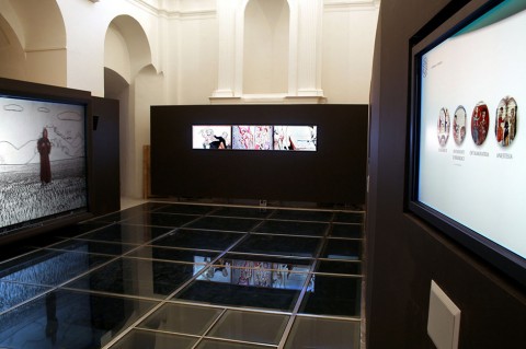 Il Museo Virtuale di Salerno, ospitato dall'ex chiesa di San Gregorio - photo Andrea Di Martino MuseoVirtualeSalerno Là dove c’era un altare…