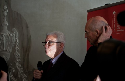 Presentazione Biennale di Venezia Architettura, con Rem Koolhaas, Venezia  (foto Marco Zanini)