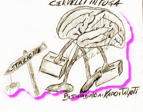 La fuga di cervelli secondo Kiriosomega