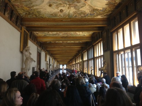 Firenze, Galleria degli Uffizi (foto Valentina Grandini)