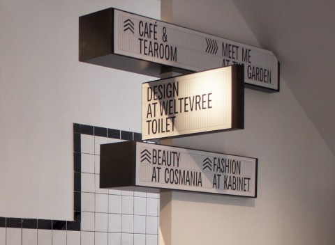 Droog Hotel - segnaletica