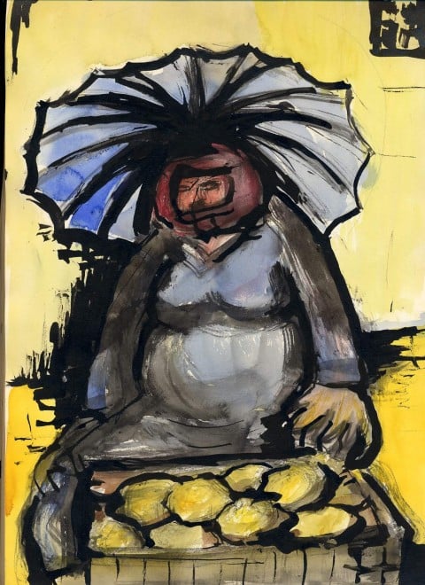 Primo Pantoli, La venditrice di limoni, 1959