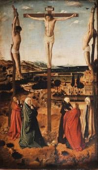 Antonello da Messina - Crocifissione - 1465-1470 circa - Sibiu, Muzeul National Brukenthal
