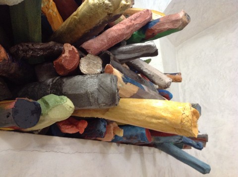 Andrea Kwas - Campo - veduta della mostra presso il Museo Marino Marini, Firenze 2013 - photo Valentina Grandini