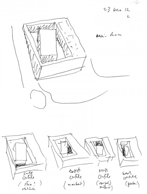Bernard Tschumi, progetto per ANIMA, Grottammare, Ascoli Piceno 1