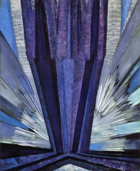 The Shape of Blue, l'opera record di Frantisek Kupka, del 1913