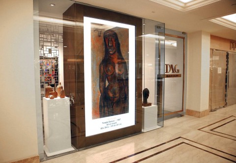 Un nudo in vetrina per la Dehli Art Gallery. Ed è polemica