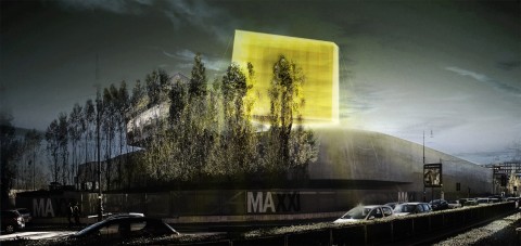 YAP Maxxi 2013 – bam!, rendering dell’installazione He 