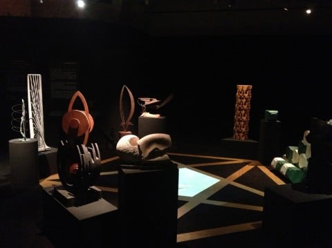 Guardare con tatto - veduta della mostra presso la Mole Vanvitelliana, Ancora 2013