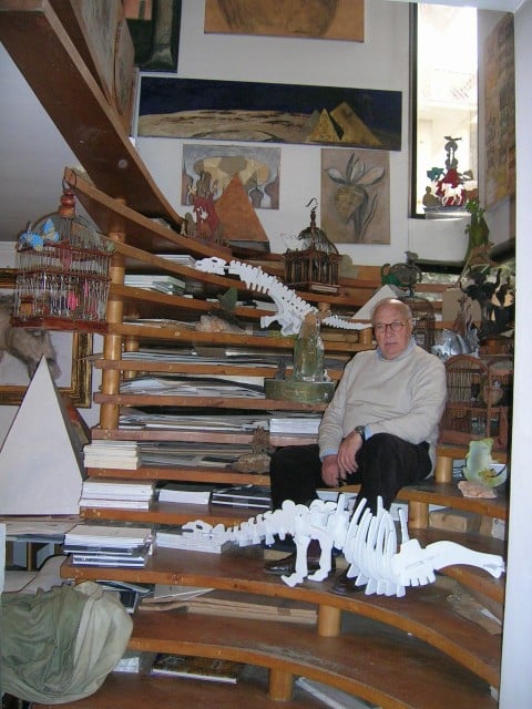 Ezio Gribaudo in studio