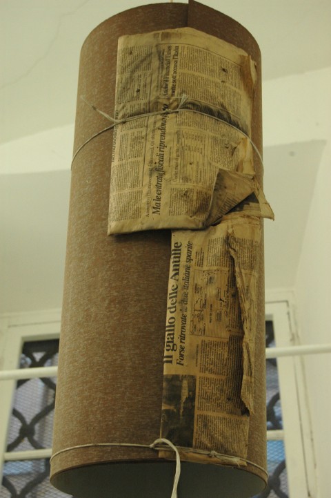 Ulla von Brandenburg, Eigenschatten I-VI, 2013, various materials. Installation view at Monitor, Rome