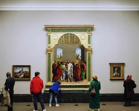 Thomas Struth, The National Gallery 1, London, 1989