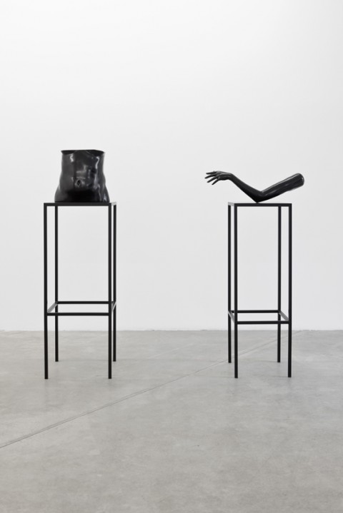 Luca Francesconi - Geode Cupa - veduta della mostra presso Fluxia, Milano 2013 - photo Andrea Rossetti