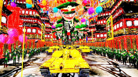 Federico Solmi - Chinese Democracy and the Last Day on Earth - video still - 2012