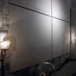 Franko B - Fil Rouge - veduta della mostra presso Nonostante Marras, Milano 2013