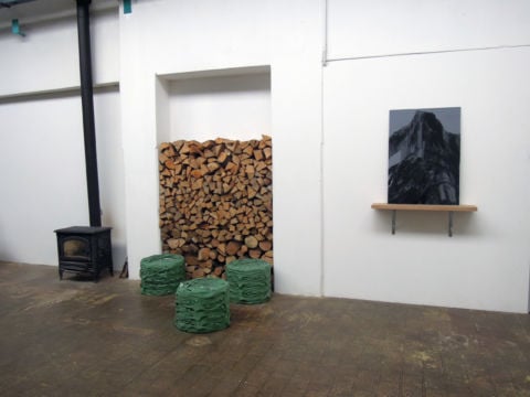Francesco Locatelli, L’immane concretezza, veduta della mostra presso Studio Apeiron, Sovico 2013