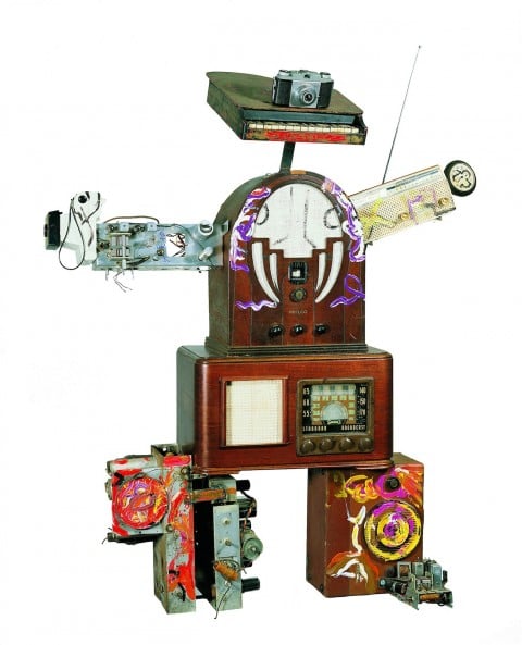 Nam June Paik, Luciano Pavarotti, 1995 - coll. privata