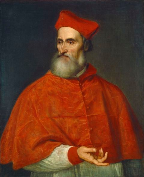 Tiziano, Ritratto di Pietro Bembo cardinale, National Gallery of Art, Washington