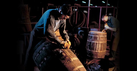 Al lavoro nella distilleria Glenfiddich