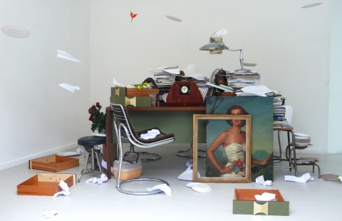 Manfredi Beninati, Il Sei Novembre del Duemilatrentanove, 2013 - courtesy Lorcan O'Neill, Roma