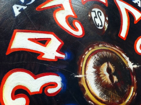 Ray Smith, Laurie II, olio su tela