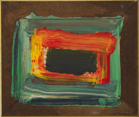 Howard Hodgkin, Night, 2011-2012 - Photo by Prudence Cuming Associates - Courtesy Gagosian Gallery