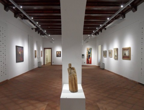 La Pinacoteca Comunale Carlo Contini di Oristano, una delle sedi della mostra