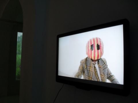 Michael Fliri - veduta della mostra presso il Centro Videoinsight, Torino 2013