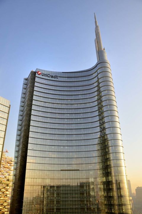 Milano, l'UniCredit Tower