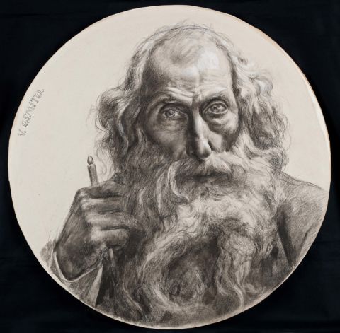 Seduzione del Disegno  - Vincenzo Gemito, Autoritratto