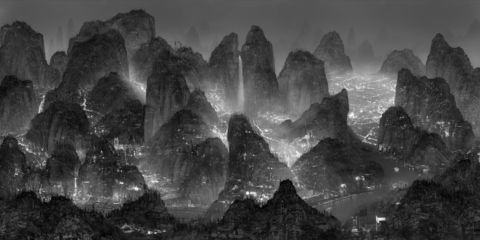 Yang Yongliang, The landscape without night