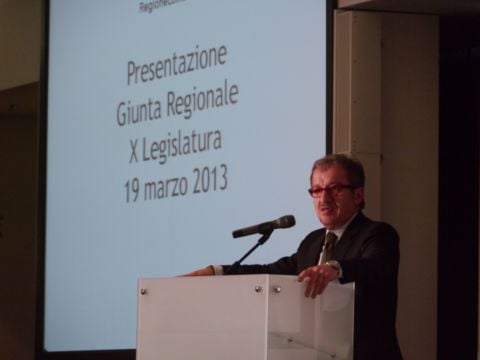 Roberto Maroni, presidente di Regione Lombardia
